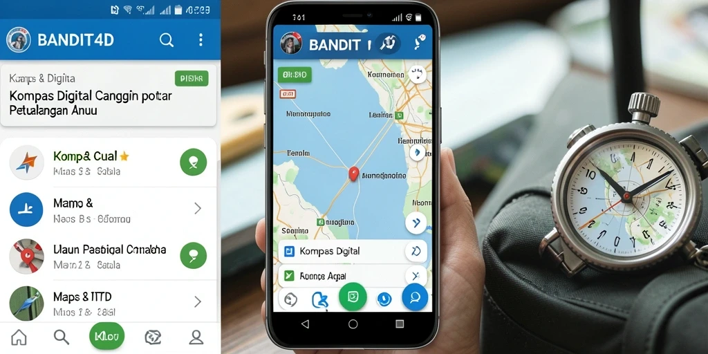 Antarmuka pengguna BANDIT4D yang sederhana dan fungsional.