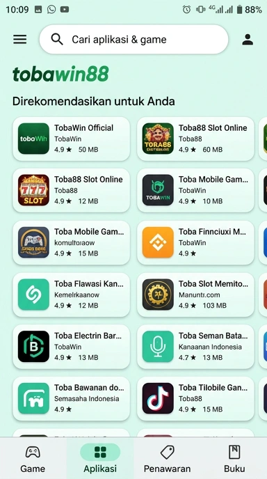 Daftar Aplikasi Terpopuler di tobawin88 | Katalog Lengkap